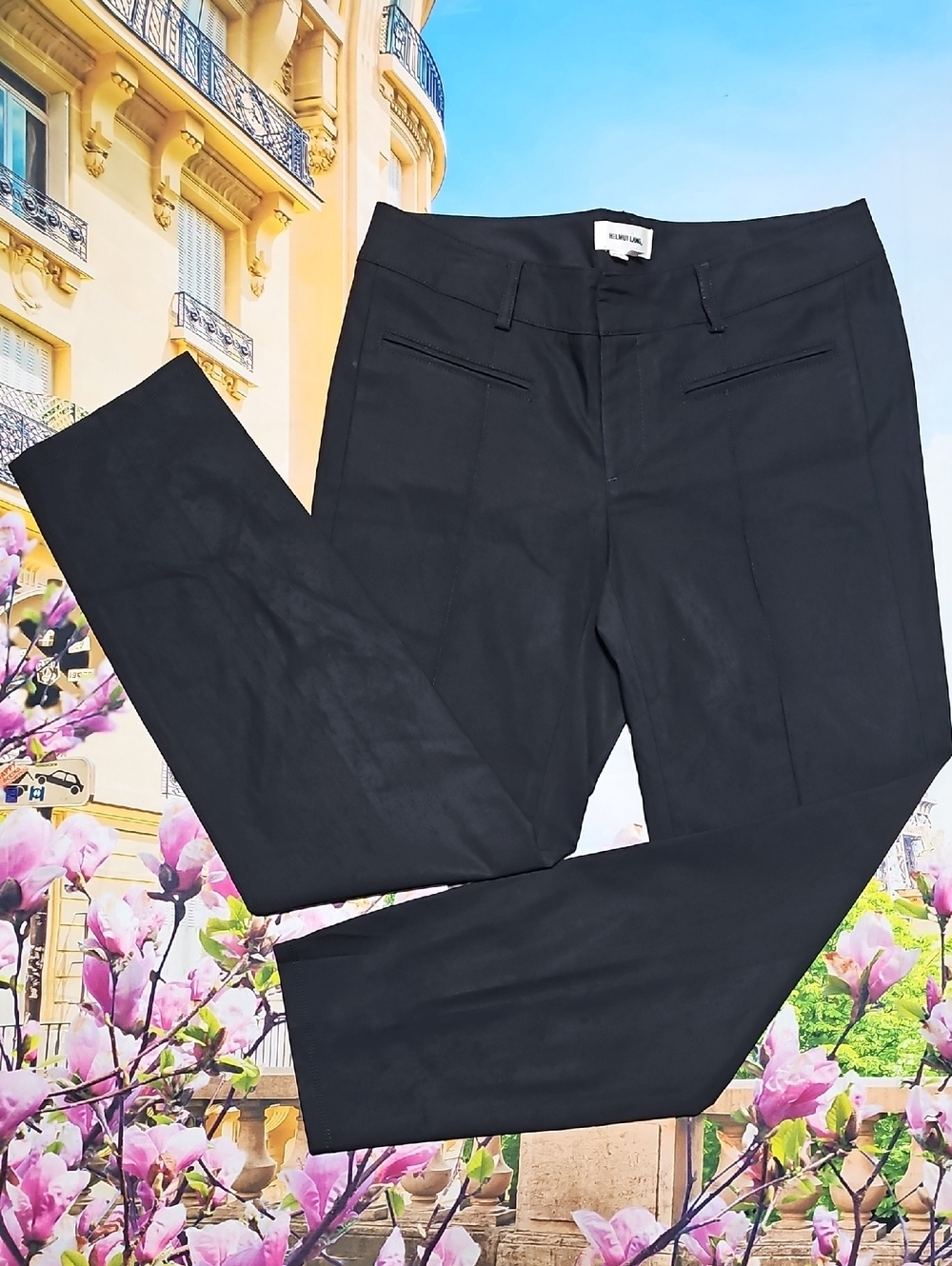 Helmut Lang Black‎ Pleated Pants Size 4